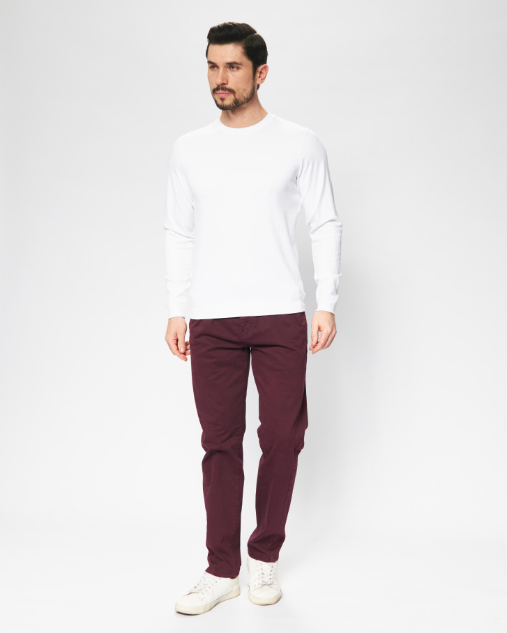 Джемпер мужской GROSTYLE knit 035019/20 GROSTYLE (белый), фото 2 Джемпер мужской GROSTYLE knit 035019/20 GROSTYLE (белый), фото 2
