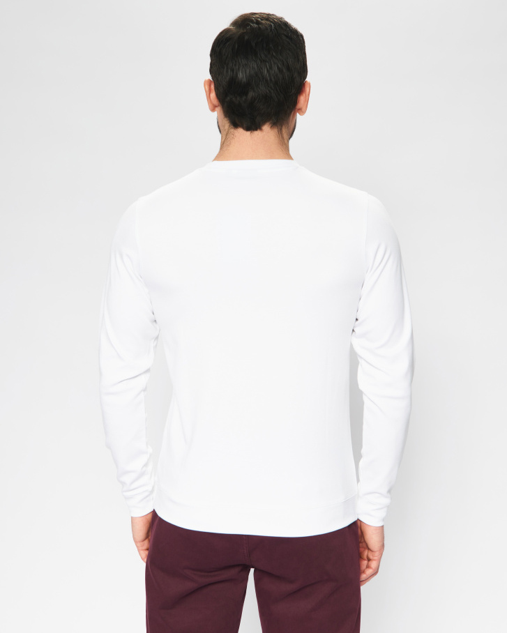 Джемпер мужской GROSTYLE knit 035019/20 GROSTYLE (белый), фото 4 Джемпер мужской GROSTYLE knit 035019/20 GROSTYLE (белый), фото 4