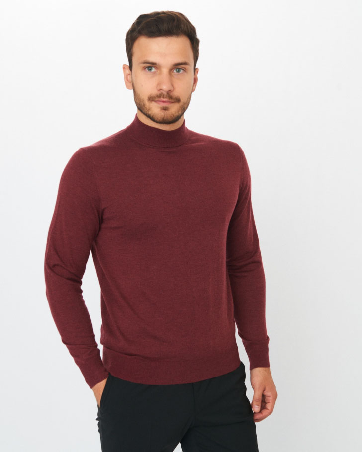 Джемпер мужской GROSTYLE knit 035141 (UK01) GROSTYLE (бордовый), фото Джемпер мужской GROSTYLE knit 035141 (UK01) GROSTYLE (бордовый), фото