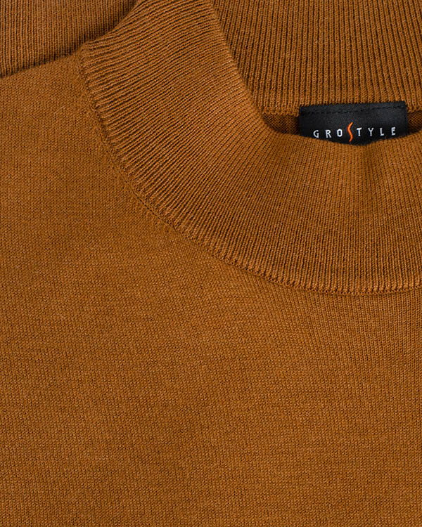 Джемпер мужской GROSTYLE knit 035142 (UK01) GROSTYLE (коричневый), фото 2 Джемпер мужской GROSTYLE knit 035142 (UK01) GROSTYLE (коричневый), фото 2