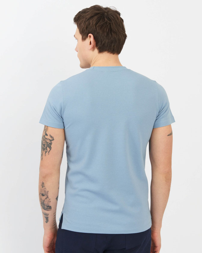 Футболка мужская GROSTYLE 035485 GROSTYLE knit (голубой), фото 2
