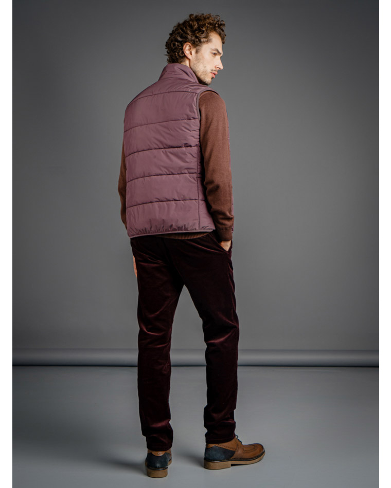 Жилет мужской DTMD 2018 NAVY/PLUM/OLIVE (слива), фото 4
