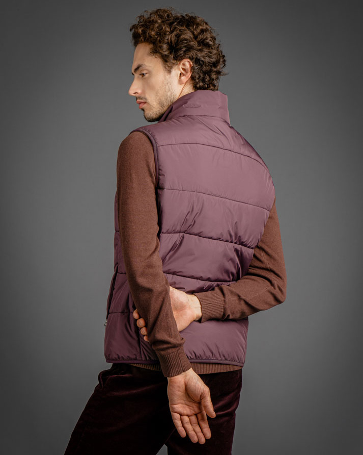 Жилет мужской DTMD 2018 NAVY/PLUM/OLIVE (слива), фото 6