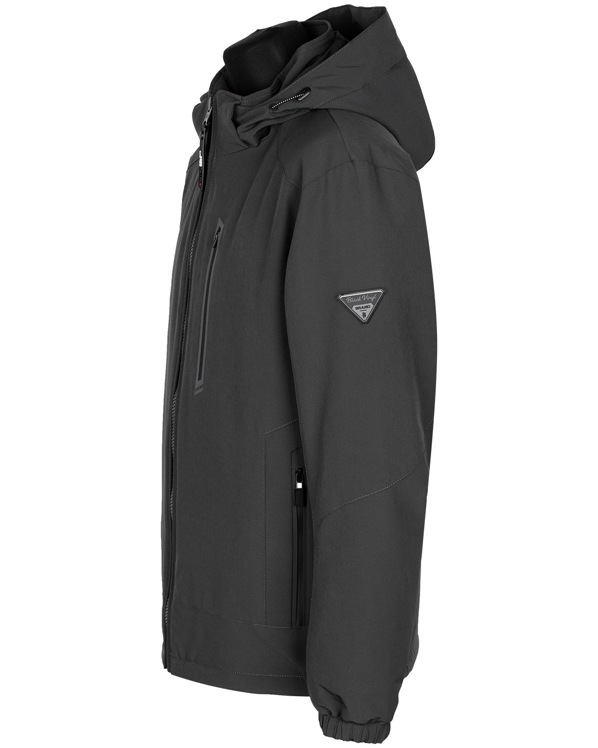 Куртка мужская BLACK VINYL 8815/2729 (черный), фото 4
