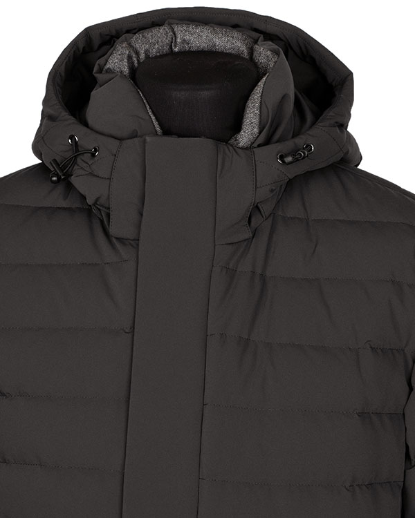 Куртка мужская LAPLANGER Арвен SkyStretch Goose (черный), фото 2 Куртка мужская LAPLANGER Арвен SkyStretch Goose (черный), фото 2
