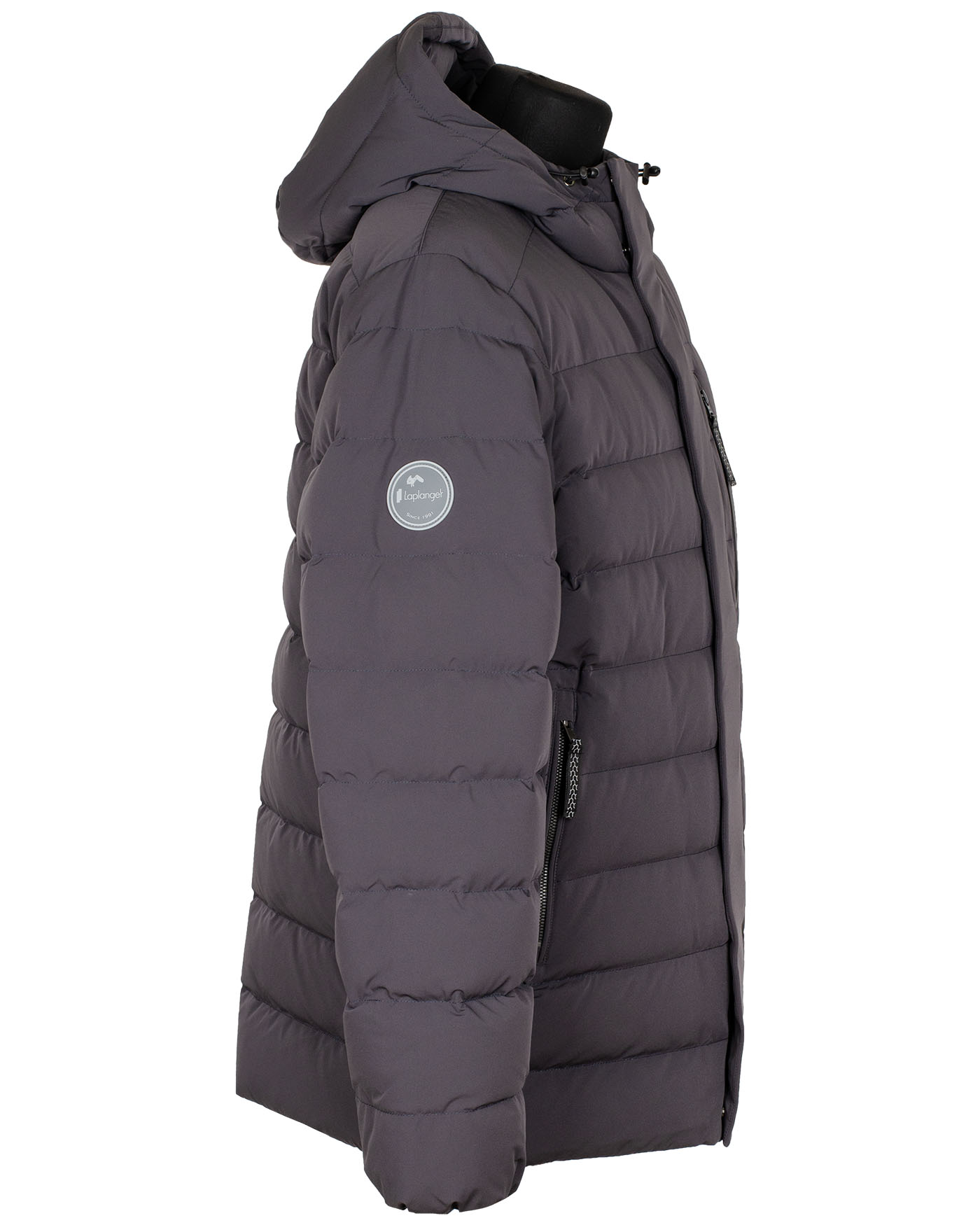 Куртка мужская LAPLANGER Бьёрн SkyStretch Goose (графит), фото 3 Куртка мужская LAPLANGER Бьёрн SkyStretch Goose (графит), фото 3