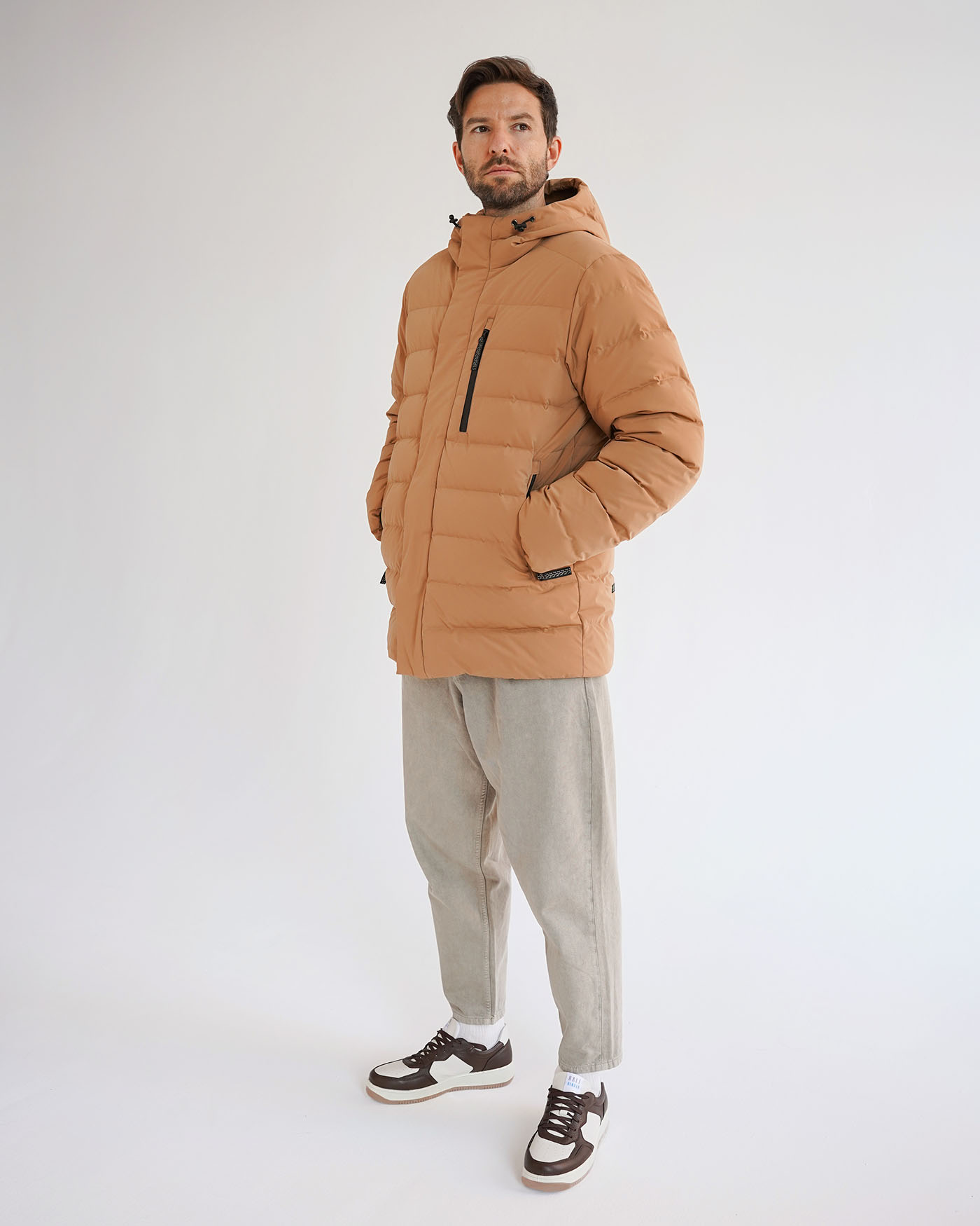 Куртка мужская LAPLANGER Бьёрн SkyStretch Goose (табакко), фото 5 Куртка мужская LAPLANGER Бьёрн SkyStretch Goose (табакко), фото 5