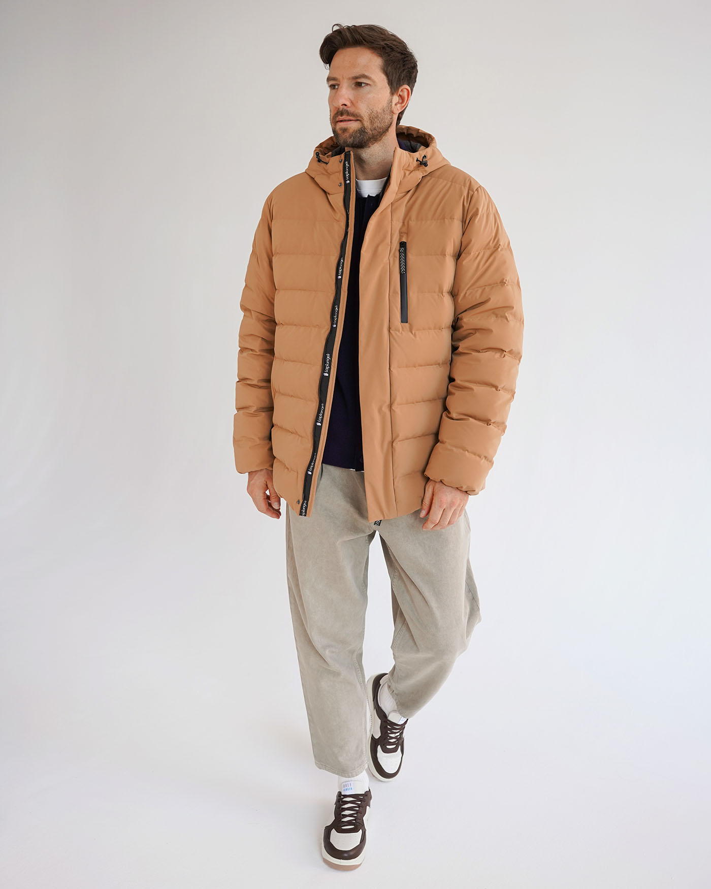 Куртка мужская LAPLANGER Бьёрн SkyStretch Goose (табакко), фото 9 Куртка мужская LAPLANGER Бьёрн SkyStretch Goose (табакко), фото 9
