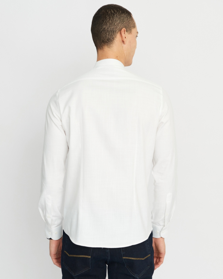 Сорочка мужская GROSTYLE TRENDY SS018081 GROSTYLE (белый), фото 4