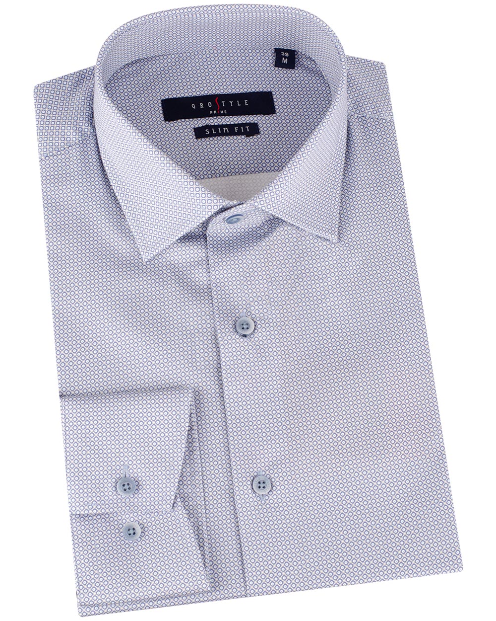 Сорочка мужская GROSTYLE PRIME SS018096 GROSTYLE (голубой/бежевый) , фото Сорочка мужская GROSTYLE PRIME SS018096 GROSTYLE (голубой/бежевый) , фото
