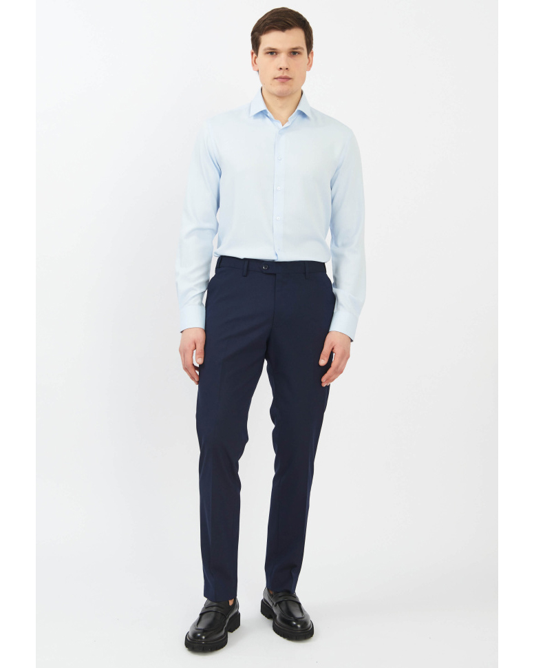 Сорочка мужская GROSTYLE TRENDY SS018244 GROSTYLE (светло-голубой), фото 2